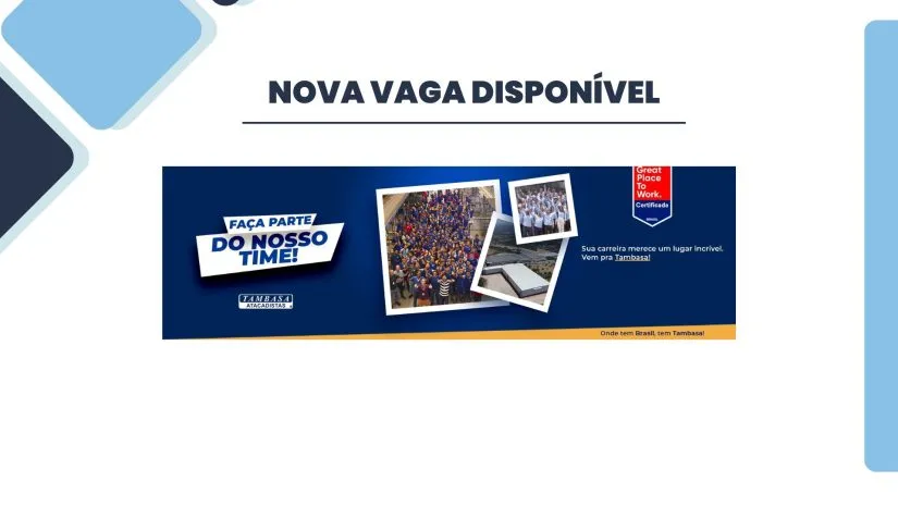 Estágio Marketing – Tambasa Atacadistas Estágio Marketing – Tambasa Atacadistas